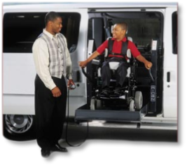 Custom Wheelchair lift installations for vans at FastServ Medical